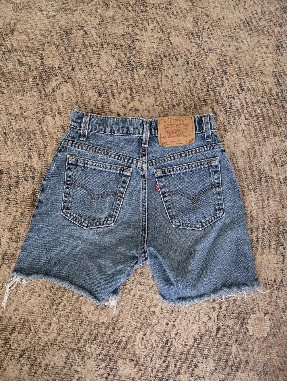 Vintage Levis Cut Offs 550 | Size 25